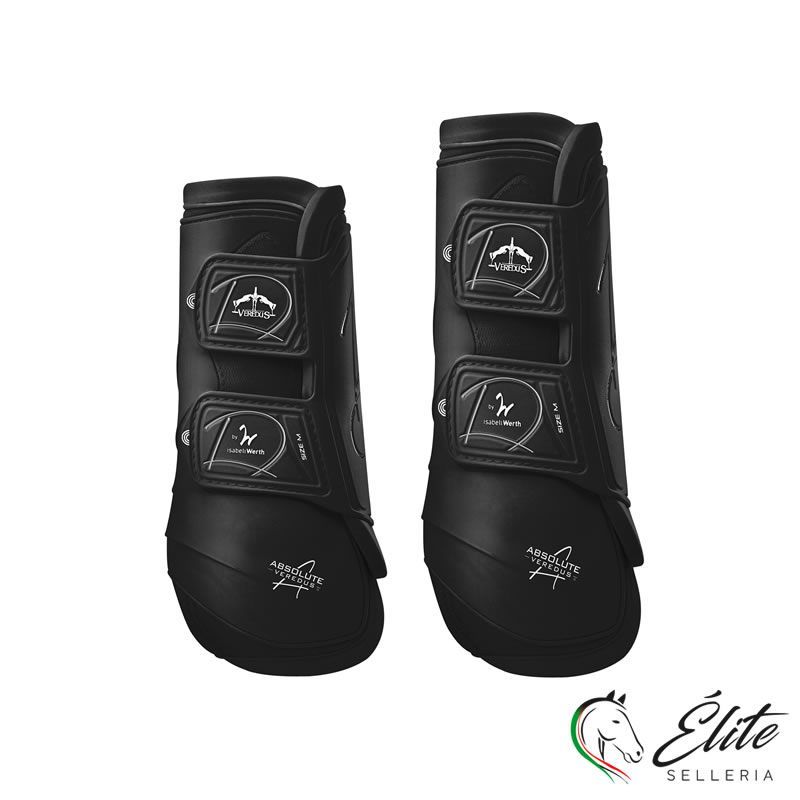 Vendita online ABSOLUTE EASY STRAP FRONT-REAR BLACK - Selleria Élite del cavallo - Palermo - Sicilia- Italia