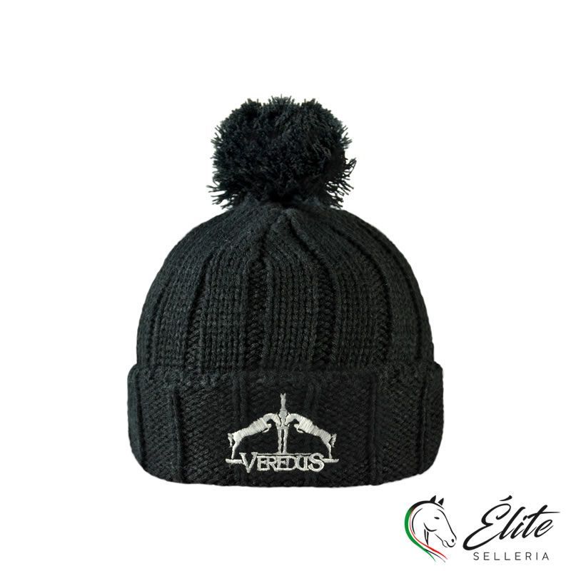 BERRETTO INVERNALE VEREDUS BOBBLE HAT BLACK