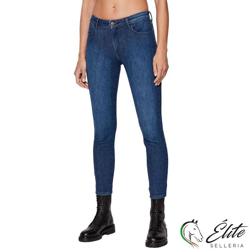 Vendita online JEANS DONNA SKINNY AUTHENTIC BLUE ELASTICIZZATO - Selleria Élite del cavallo - Palermo - Sicilia- Italia