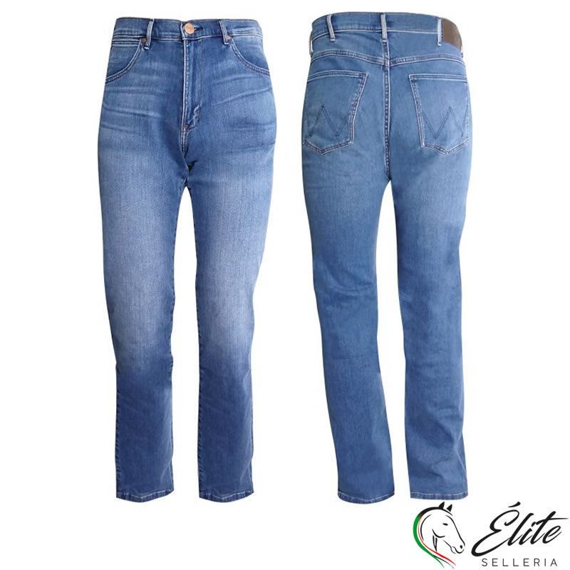 Vendita online JEANS UOMO WRANGLER MODELLO "ARIZONA CLASSIC STRAIGHT STRETCH" WASH - Selleria Élite del cavallo - Palermo - Sicilia- Italia