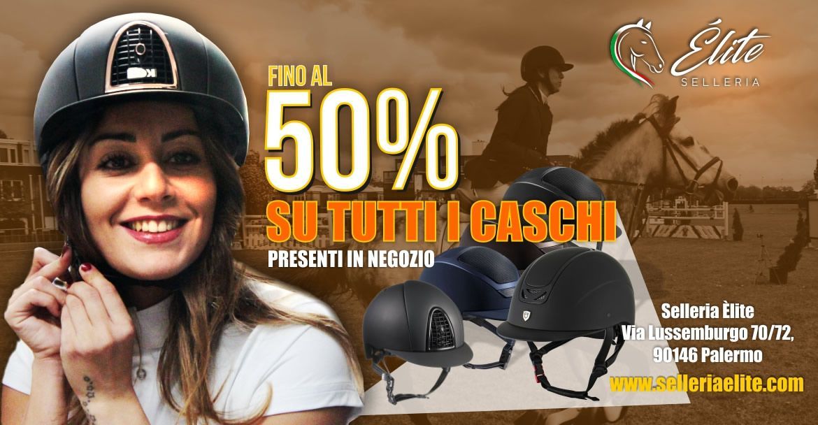 Visualizza la promozione Promo terminata! Super promozione Caschi da equitazione