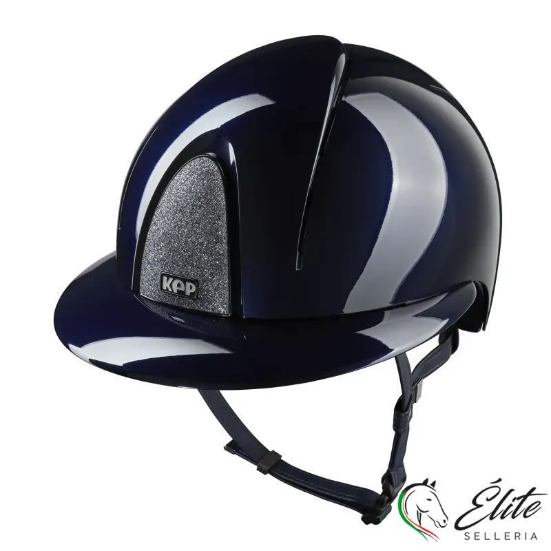 Vendita online CASCO EQUITAZIONE SMART NOVA / TEXTILE BLU / STAR SILVER / VISIERA POLO LARGE - Selleria &Eacute;lite del cavallo - Palermo - Sicilia- Italia