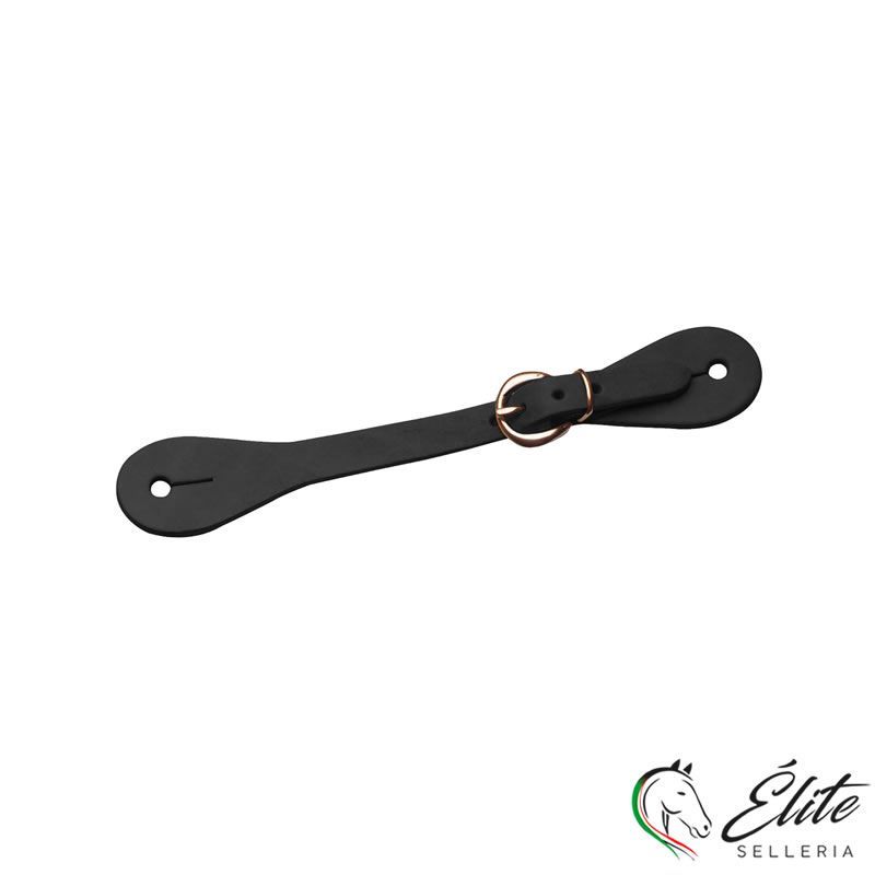 CINGHIE PER SPERONI STRETTE LAKOTA NERO