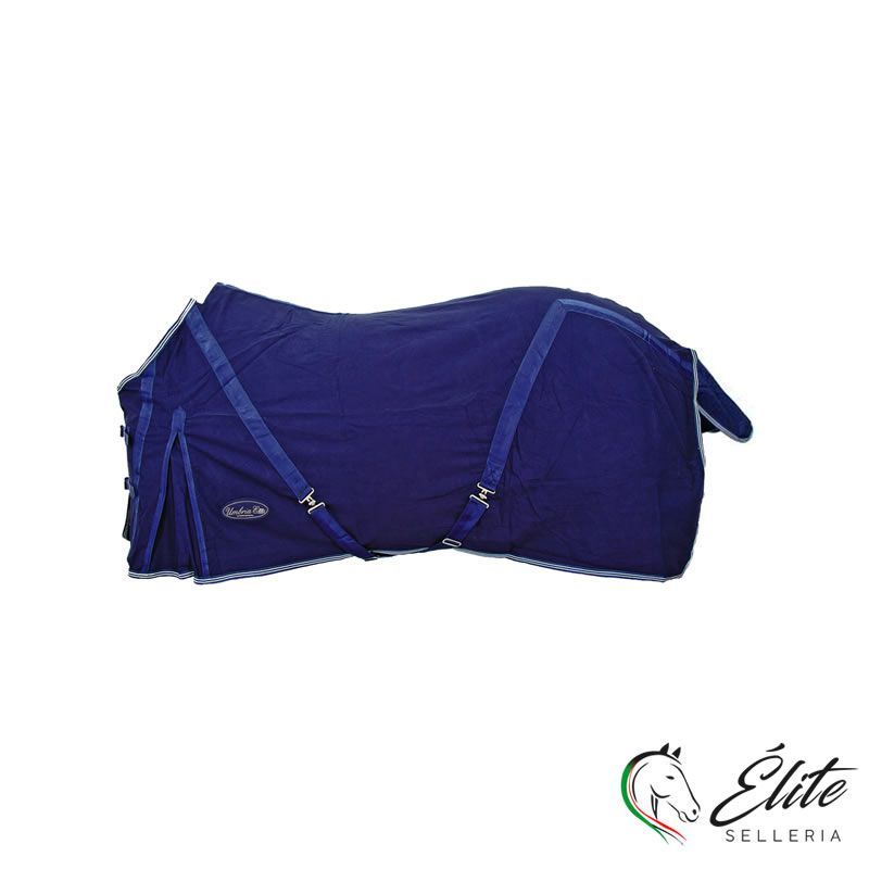 Vendita online COPERTA ESTIVA IN COTONE BLU MILITARE - Selleria Élite del cavallo - Palermo - Sicilia- Italia