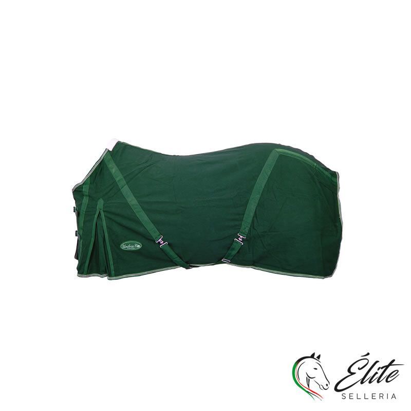 Vendita online COPERTA IN COTONE VERDE - Selleria Élite del cavallo - Palermo - Sicilia- Italia