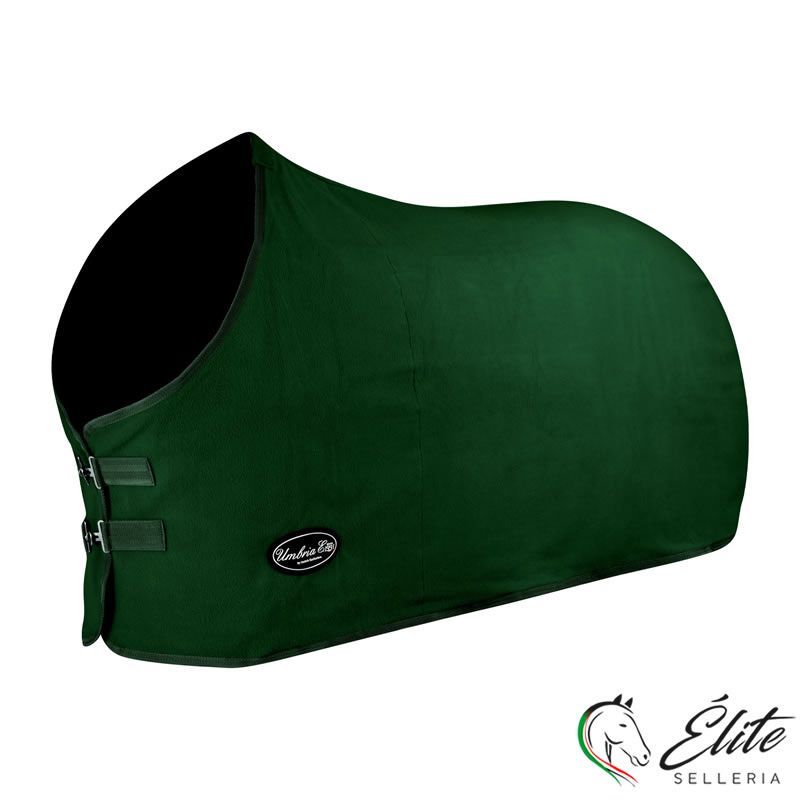 Vendita online COPERTA IN PILE ANTIPILLING MODELLO YUKON VERDE - Selleria Élite del cavallo - Palermo - Sicilia- Italia