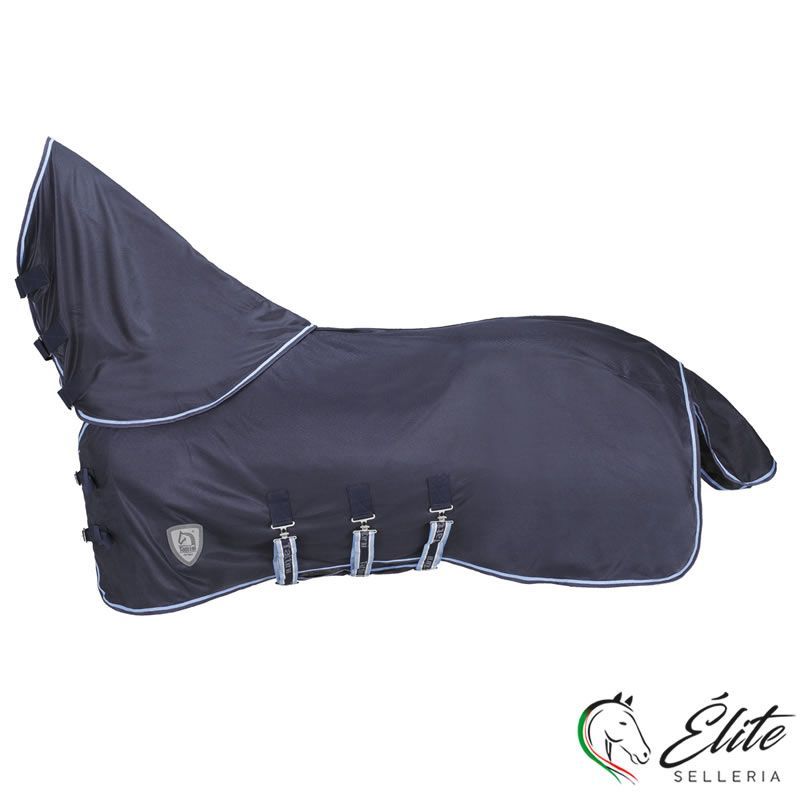 COPERTA IN RETE TATTINI CON COLLO ALTO STACCABILE