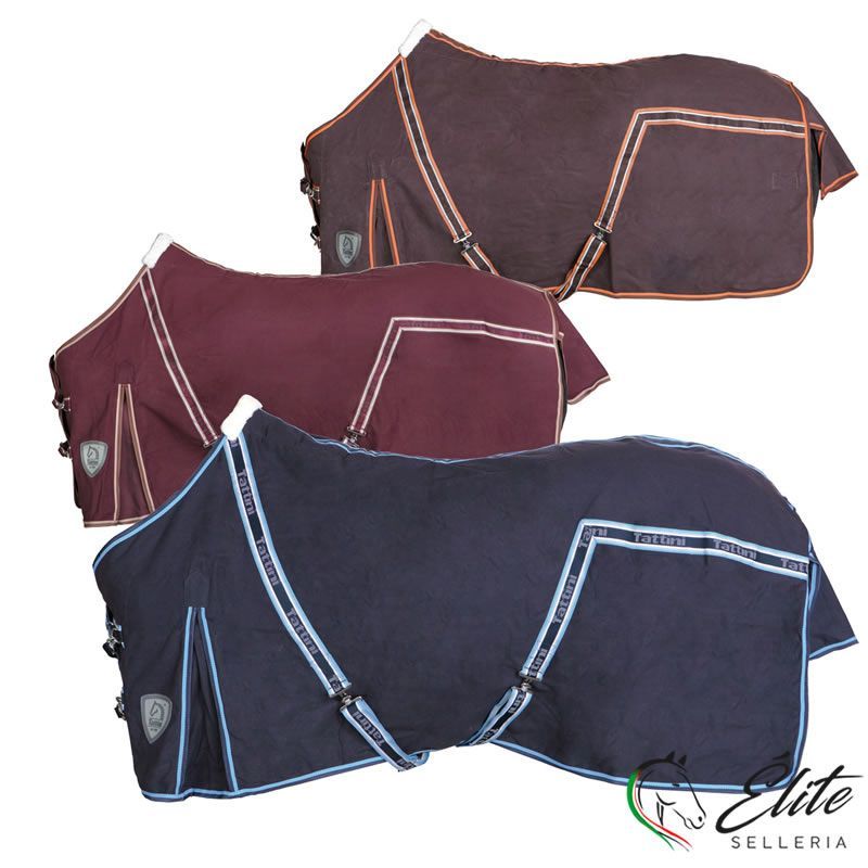 COPERTA TATTINI IN COTONE CON CANNELLI