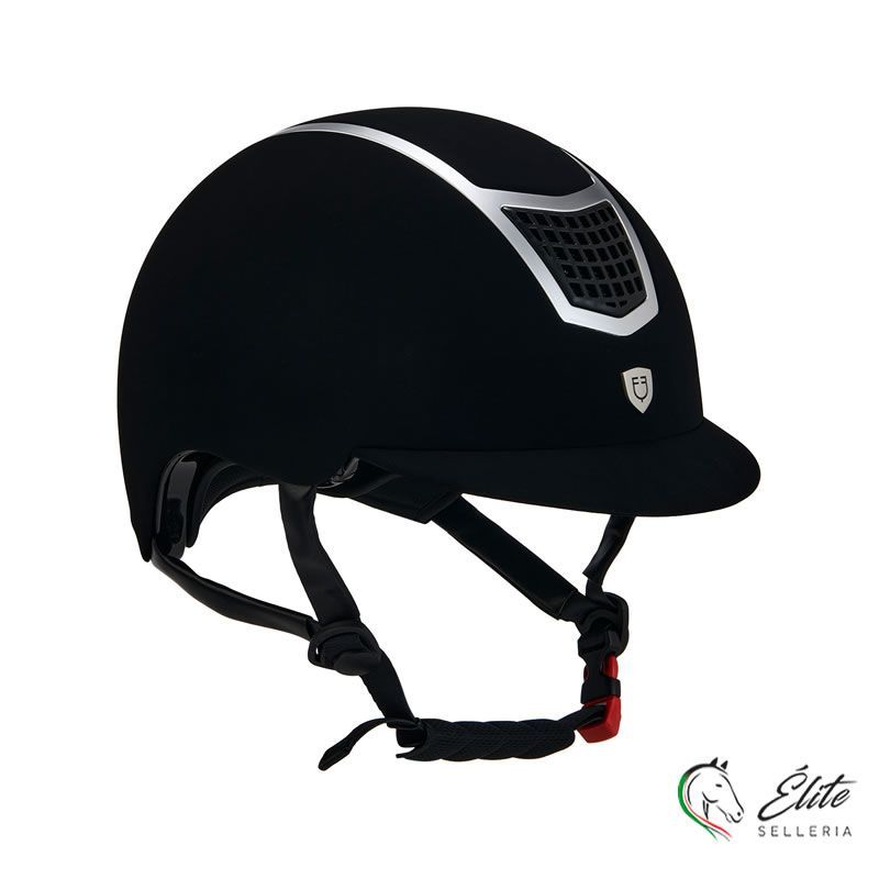 CASCO  EQUESTRO ECLIPSE NERO/ARGENTO