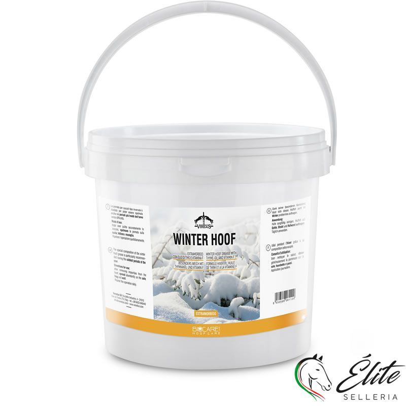 Vendita online GRASSO PER ZOCCOLI WINTER HOOF 5000 ML. - Selleria Élite del cavallo - Palermo - Sicilia- Italia