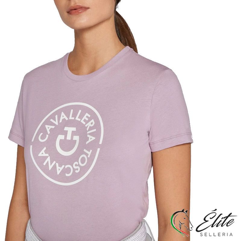 Monta inglese, Abbigliamento, T-shirt - vendita online T-SHIRT IN COTONE - marca: Cavalleria Toscana - Selleria Élite del cavallo - Palermo - Sicilia- Italia
