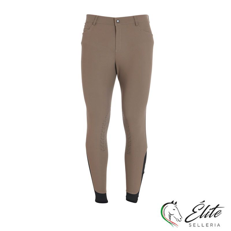 Monta inglese, Abbigliamento, Pantaloni e Leggings - vendita online PANTALONE UOMO CASPAR NOCCIOLA - marca: Equestro - Selleria Élite del cavallo - Palermo - Sicilia- Italia
