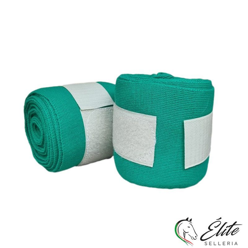 FASCE DA SCUDERIA IN COTONE 2 PZ VERDI