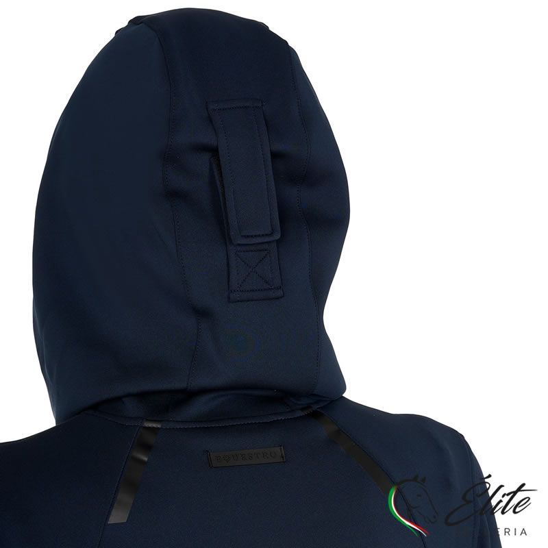 FELPA TECNICA DA DONNA IN JERSEY CON ZIP BLU NAVY M, selleria online Élite del cavallo, Palermo