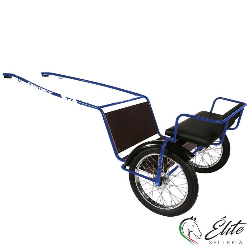 GHIG DA ALLENAMENTO T1 QH BLU PER PONY SENZA RUOTE