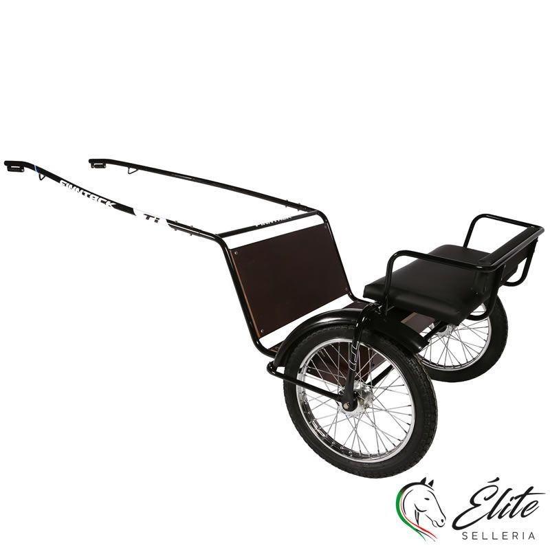 GHIG DA ALLENAMENTO T1 QH NERO PER PONY SENZA RUOTE