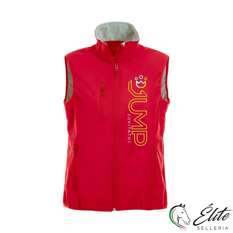 Vendita online GILET EQUITATUS JUMP DONNA ROSSO - Selleria Élite del cavallo - Palermo - Sicilia- Italia