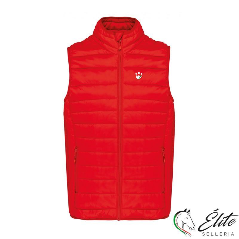 Vendita online GILET EQUITATUS KUROBA KID ROSSO - Selleria Élite del cavallo - Palermo - Sicilia- Italia