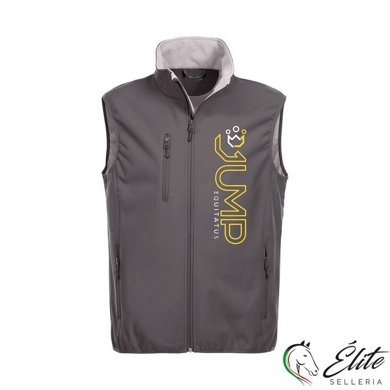 Vendita online GILET EQUITATUS JUMP UOMO GRIGIO - Selleria Élite del cavallo - Palermo - Sicilia- Italia