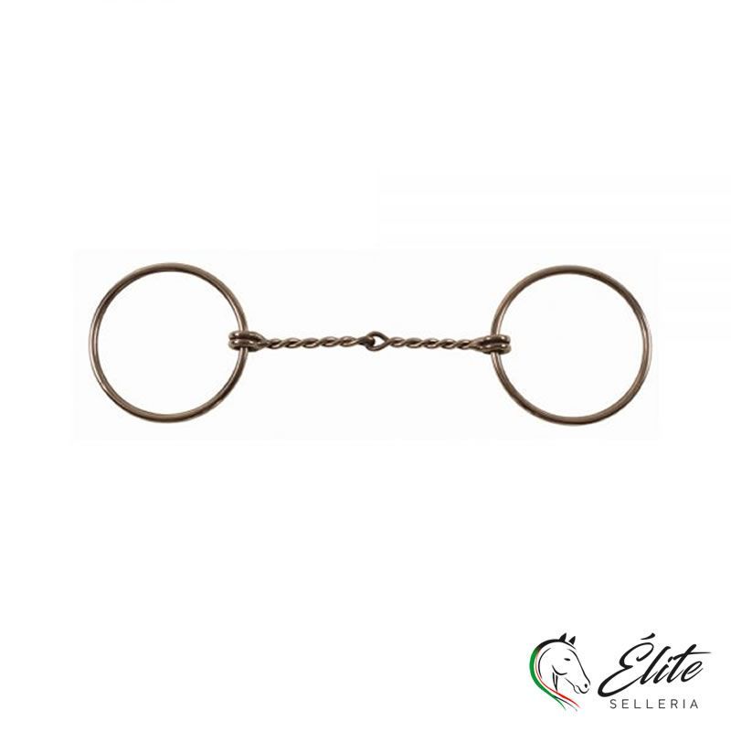 Vendita online FILETTO WESTERN TORCIGLIONE INOX FINO - Selleria Élite del cavallo - Palermo - Sicilia- Italia