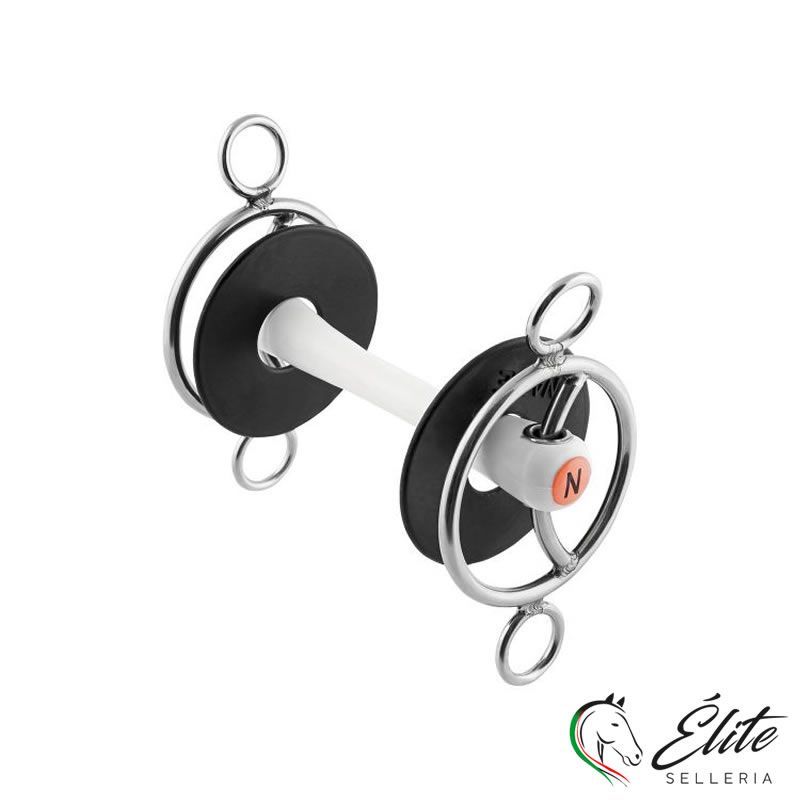 Vendita online NATHE SNAF COMPLETA CON ANELLI E FLEX DA 20MM. - Selleria Élite del cavallo - Palermo - Sicilia- Italia