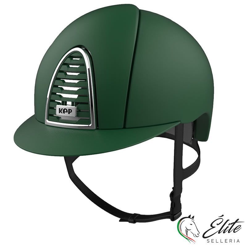 Monta inglese, Abbigliamento, Cap e Caschi Equitazione - vendita online KEP ITALIA CROMO 2.0 TEXTILE VERDE SCURO - marca: KEP Italia - Selleria Élite del cavallo - Palermo - Sicilia- Italia