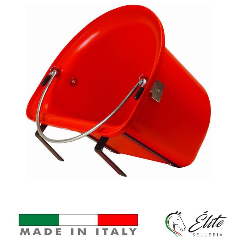 Vendita online Mangiatoia in plastica con manici - Selleria Élite del cavallo - Palermo - Sicilia- Italia