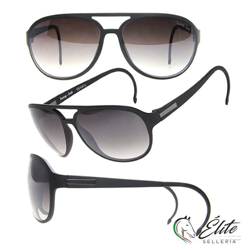 OCCHIALI DA CORSA RACING TACK GRIGIO A SFUMARE VERSO IL BASSO