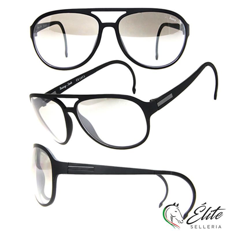 OCCHIALI DA CORSA RACING TACK CHIARO TRASPARENTE