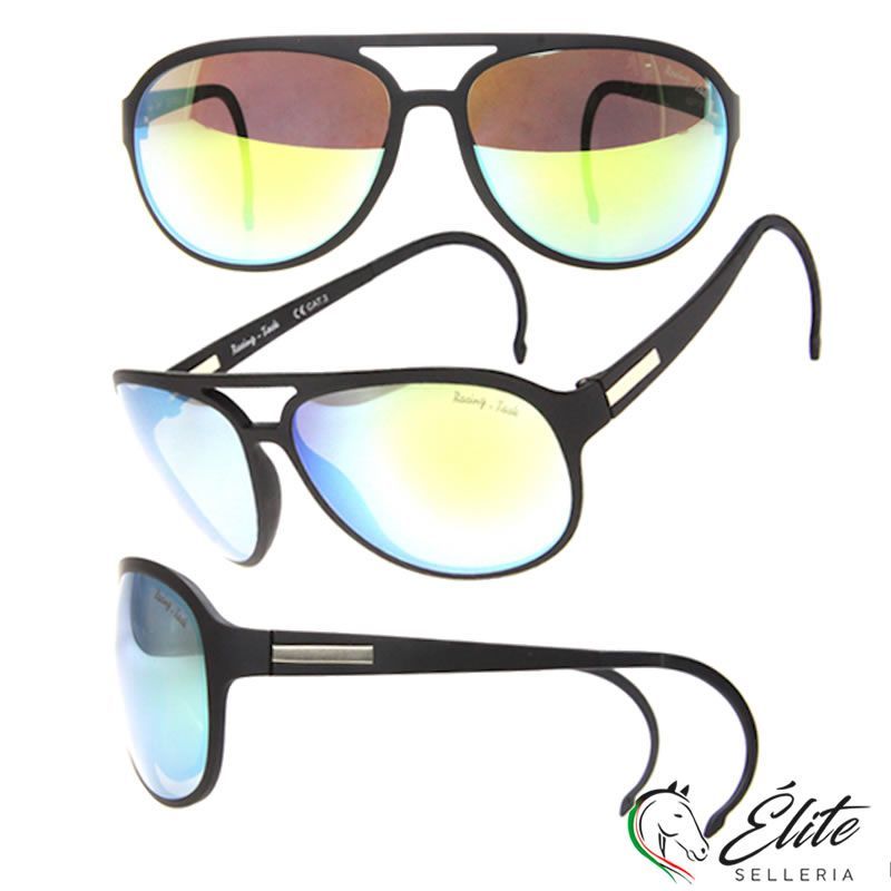 OCCHIALI DA CORSA RACING TACK GIALLO REVO