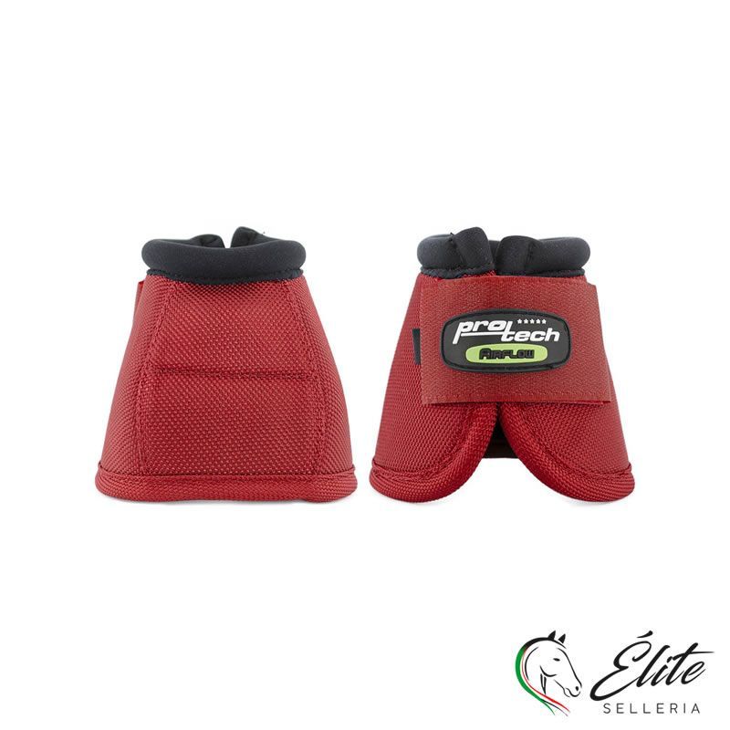 Vendita online PARAGLOMI PRO-TECH AIRFLOW-CORDURA BELL ROSSO - Selleria Élite del cavallo - Palermo - Sicilia- Italia