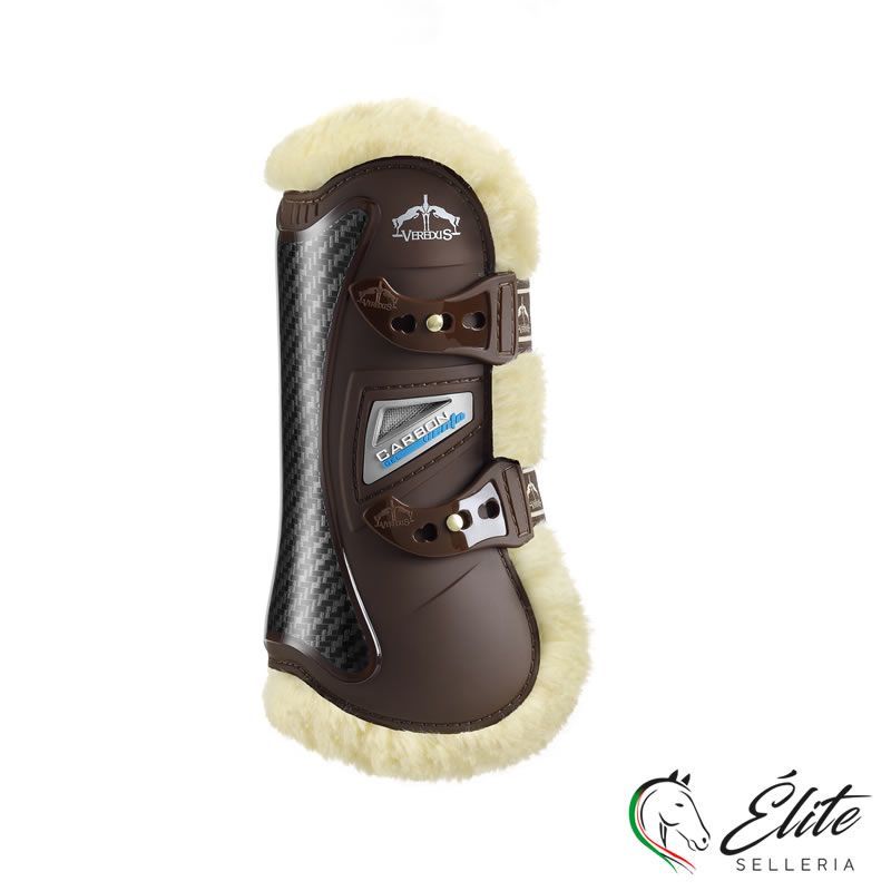 Vendita online CARBON GEL VENTO SAVE THE SHEEP FRONT BROWN - Selleria Élite del cavallo - Palermo - Sicilia- Italia