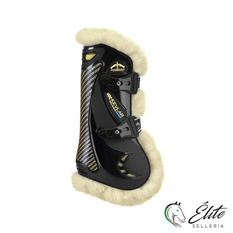Vendita online KEVLAR® GEL VENTO SAVE THE SHEEP FRONT BLACK - Selleria Élite del cavallo - Palermo - Sicilia- Italia