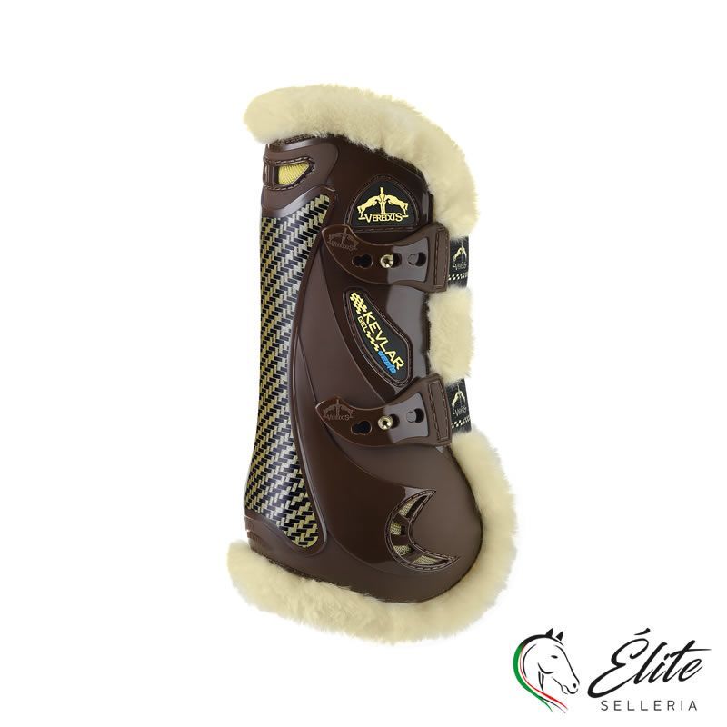 Vendita online KEVLAR® GEL VENTO SAVE THE SHEEP FRONT BROWN - Selleria Élite del cavallo - Palermo - Sicilia- Italia