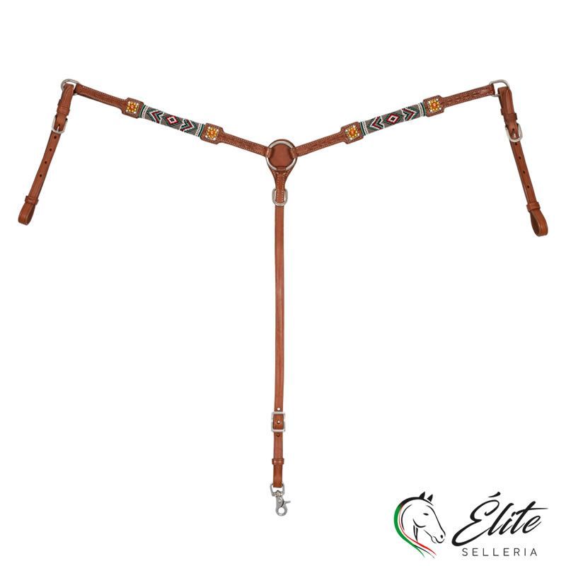 PETTORALE CON DECORAZIONI IN PERLINE NAVAJO