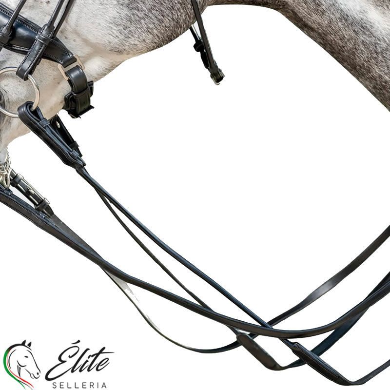 Vendita online REDINI PRESTIGE IN CUOIO DA DRESSAGE SOTTILI - Selleria Élite del cavallo - Palermo - Sicilia- Italia