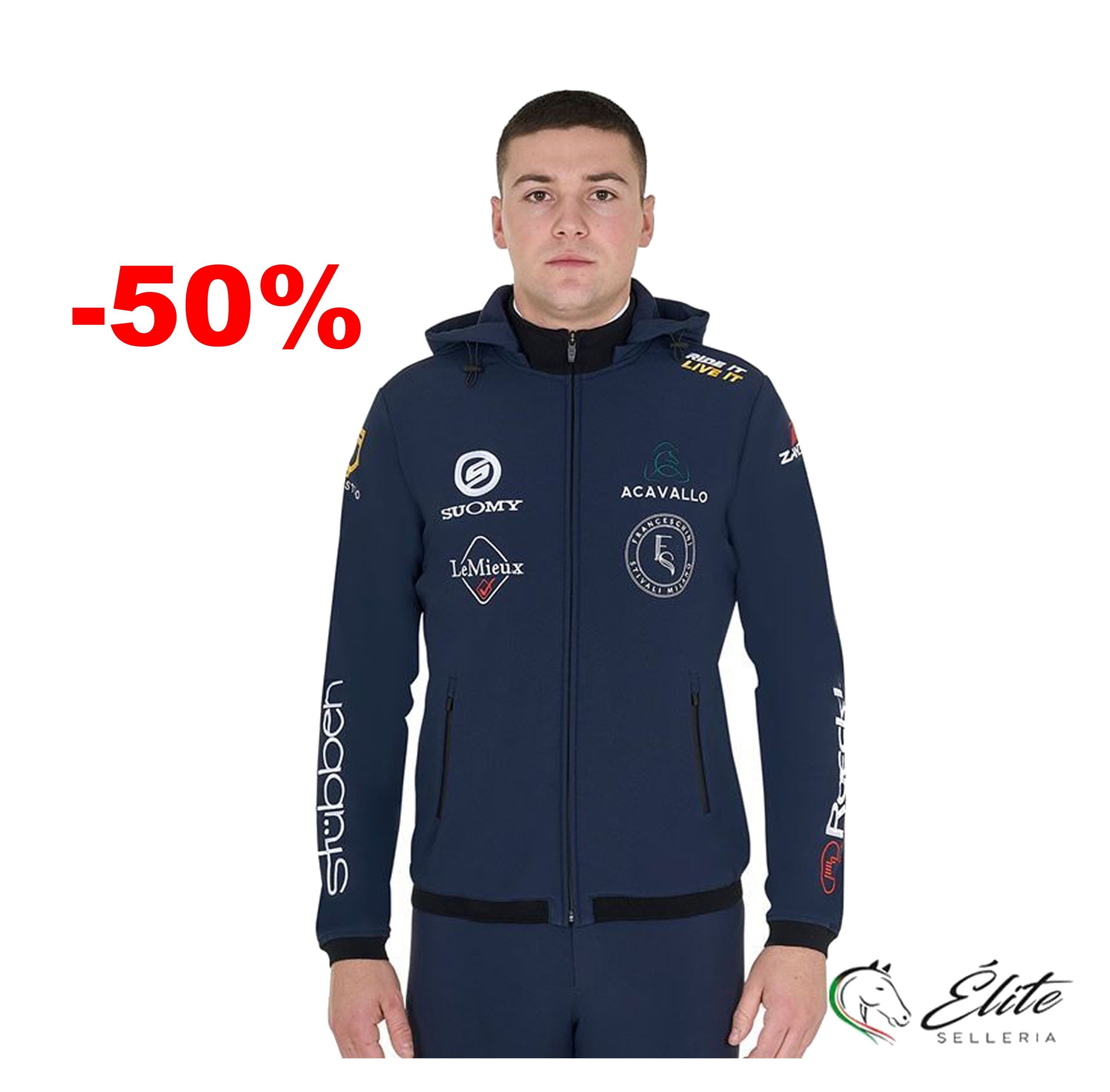 Monta inglese,&nbsp;Abbigliamento,&nbsp;Felpe e Softshell - vendita online NEW STYLE SOFTSHELL UOMO MULTILOGO - marca: Amahorse - Selleria &Eacute;lite del cavallo - Palermo - Sicilia- Italia