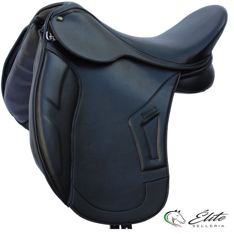 Vendita online SELLA DA DRESSAGE  CUOIO SINTETICO - Selleria Élite del cavallo - Palermo - Sicilia- Italia