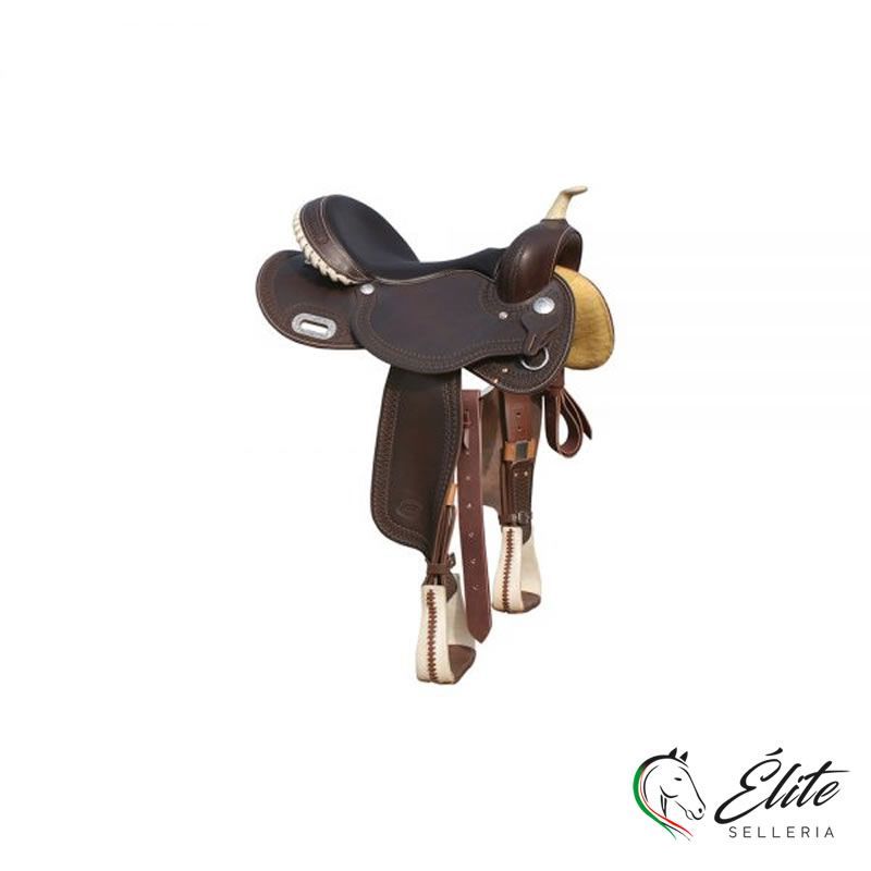 Monta western, Selle Western, Selle da Barrel - vendita online Sella Barrel Pool's Color 5020 - marca: Pool's - Selleria Élite del cavallo - Palermo - Sicilia- Italia