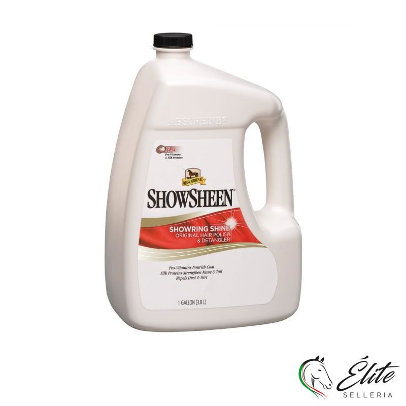 Vendita online Sgrovigliante show sheen absorbine 3,8 lt - Selleria Élite del cavallo - Palermo - Sicilia- Italia