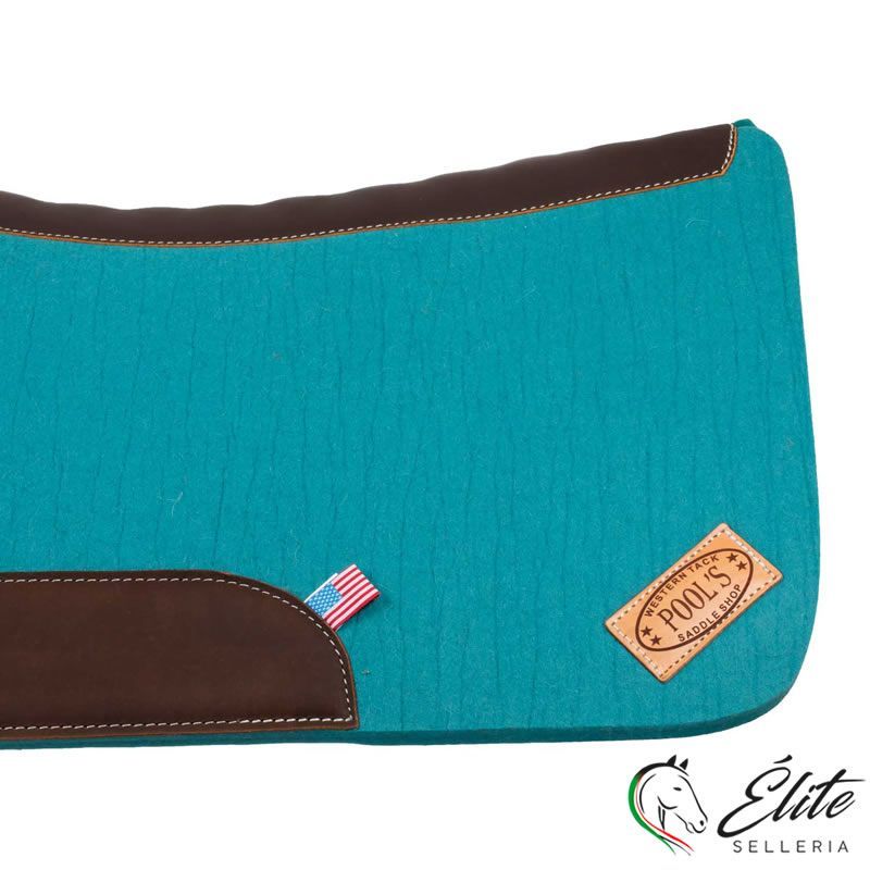 SOTTOSELLA WESTERN IN FELTRRO CON RINFORZI IN PELLE 32