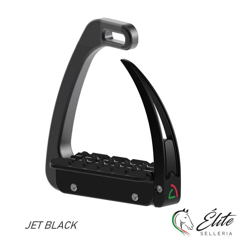 Vendita online STAFFE DI SICUREZZA SAFE RIDING MODELLO S-LIGHT ( JET BLACK ) - Selleria Élite del cavallo - Palermo - Sicilia- Italia