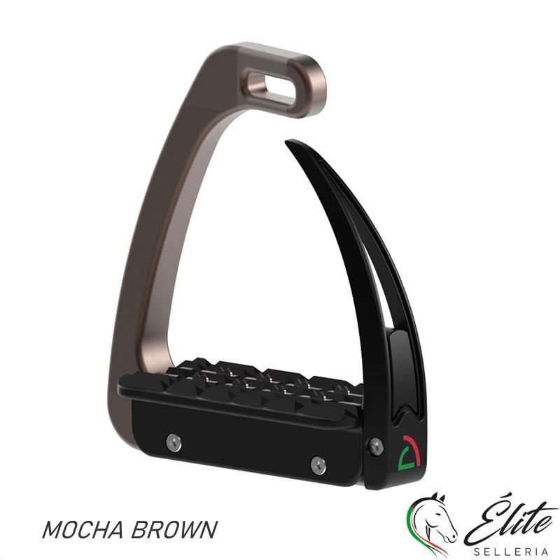 STAFFE DI SICUREZZA SAFE RIDING MODELLO S-LIGHT ( MOCHA BROWN )