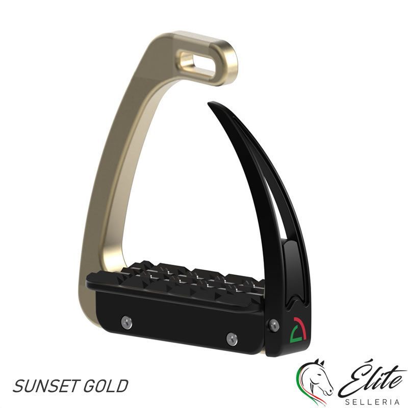 STAFFE DI SICUREZZA SAFE RIDING MODELLO S-LIGHT ( SUNSET GOLD )