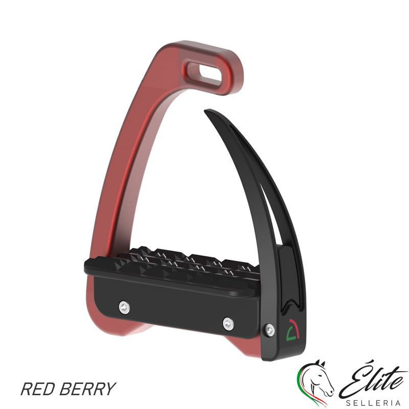 STAFFE DI SICUREZZA SAFE RIDING MODELLO S-MINI ( RED BERRY )