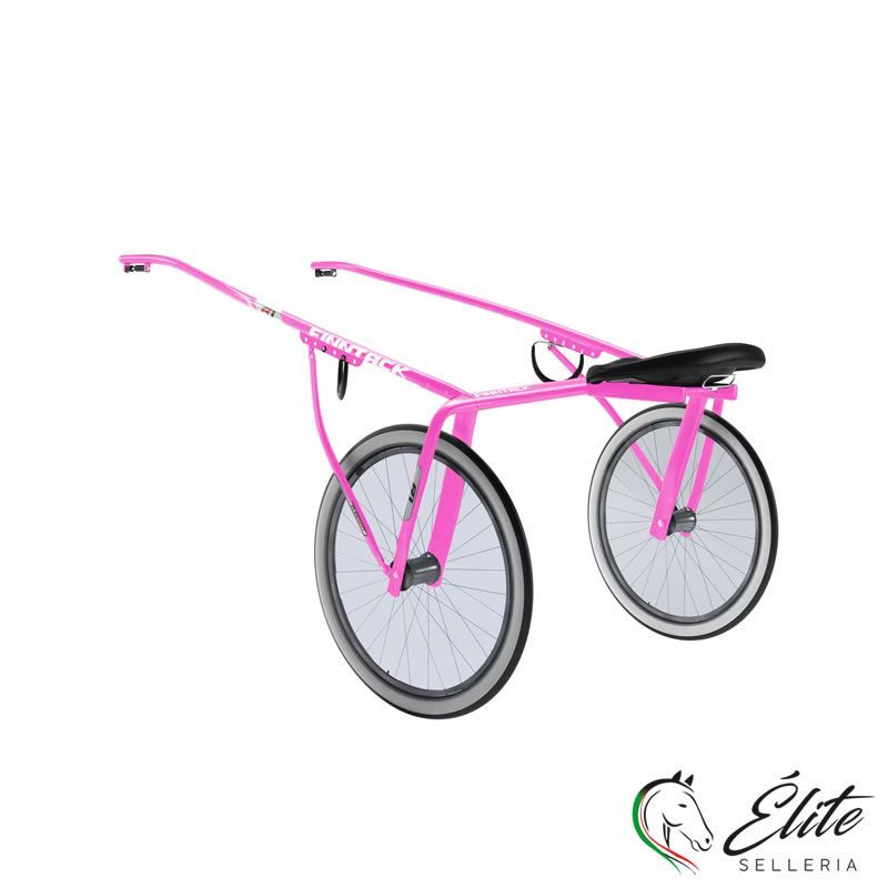 SULKY FINNTACK R1 QH PONY ROSA SENZA RUOTE