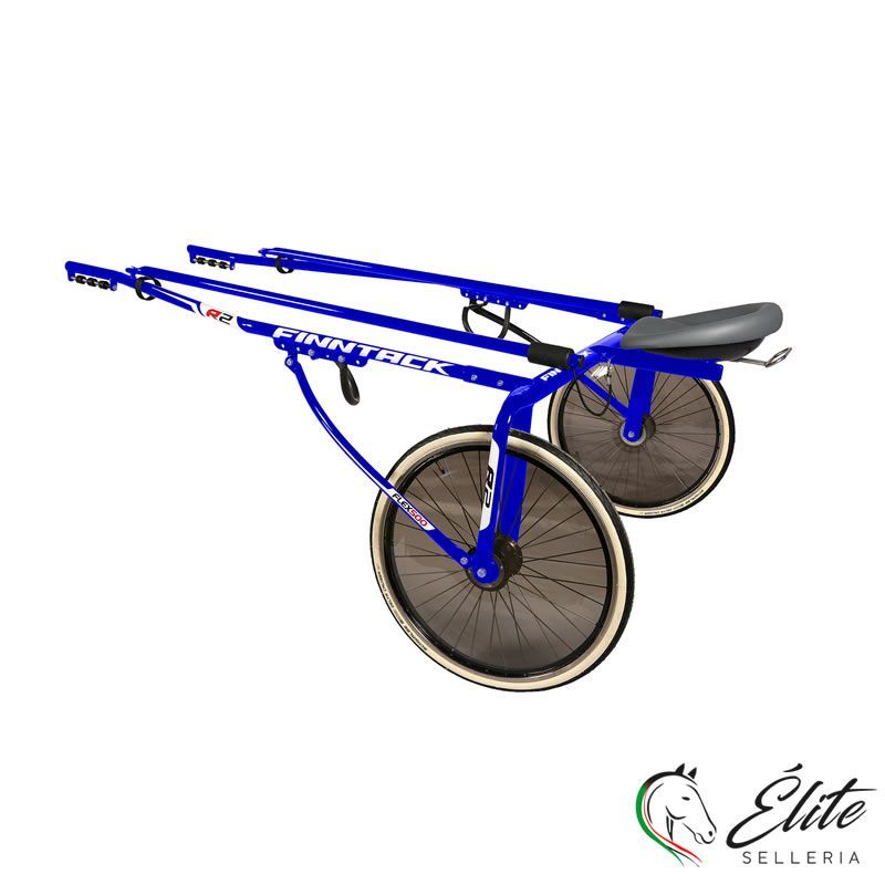 SULKY FINNTACK R2 QH PONY BLU SENZA RUOTE