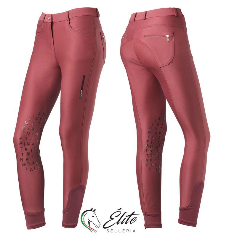 Monta inglese, Abbigliamento, Pantaloni - vendita online PANTALONE TATTINI AMARANTO DONNA - marca: Tattini - Selleria Élite del cavallo - Palermo - Sicilia- Italia