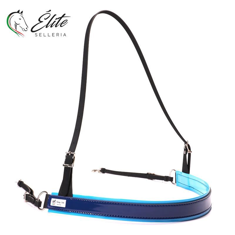 Vendita online PETTORALE A FASCIA CELESTE/BLU - Selleria Élite del cavallo - Palermo - Sicilia- Italia