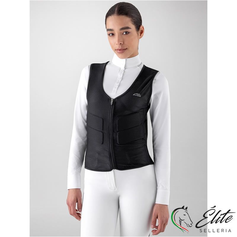 XCUDO - PARASCHIENA EQUITAZIONE NERO UNISEX ADULTO